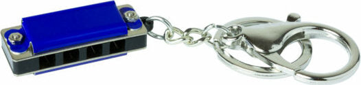 Mini Metal Harmonica Keychain - Junior Adventurers (Assorted Colors)