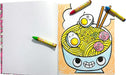Color-in' Book Coloring Book - Happy Snacks