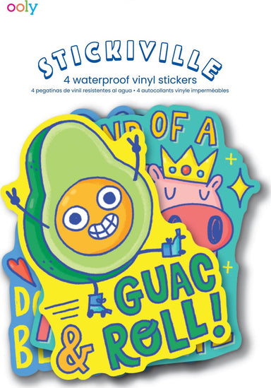 Stickiville Stickers: Punny Pals - Vinyl (4 Die-Cut)
(Vinyl)