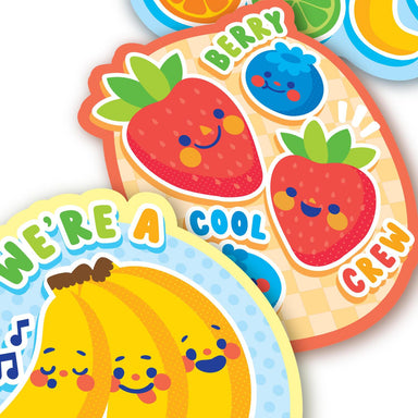 Stickiville Stickers: Fruit Friends - Vinyl (4 Die-Cut)
(Vinyl)