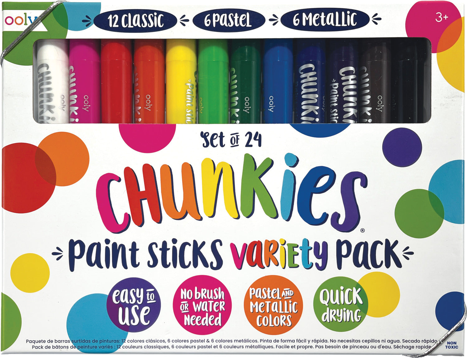 Chunkies Paint Sticks Variety Pack - Set of 24