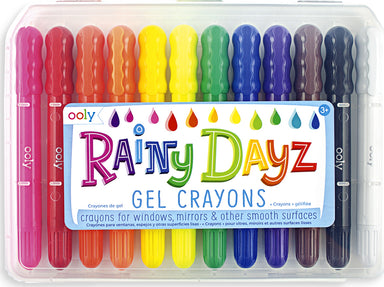 Rainy Dayz Gel Crayons (set Of 12)