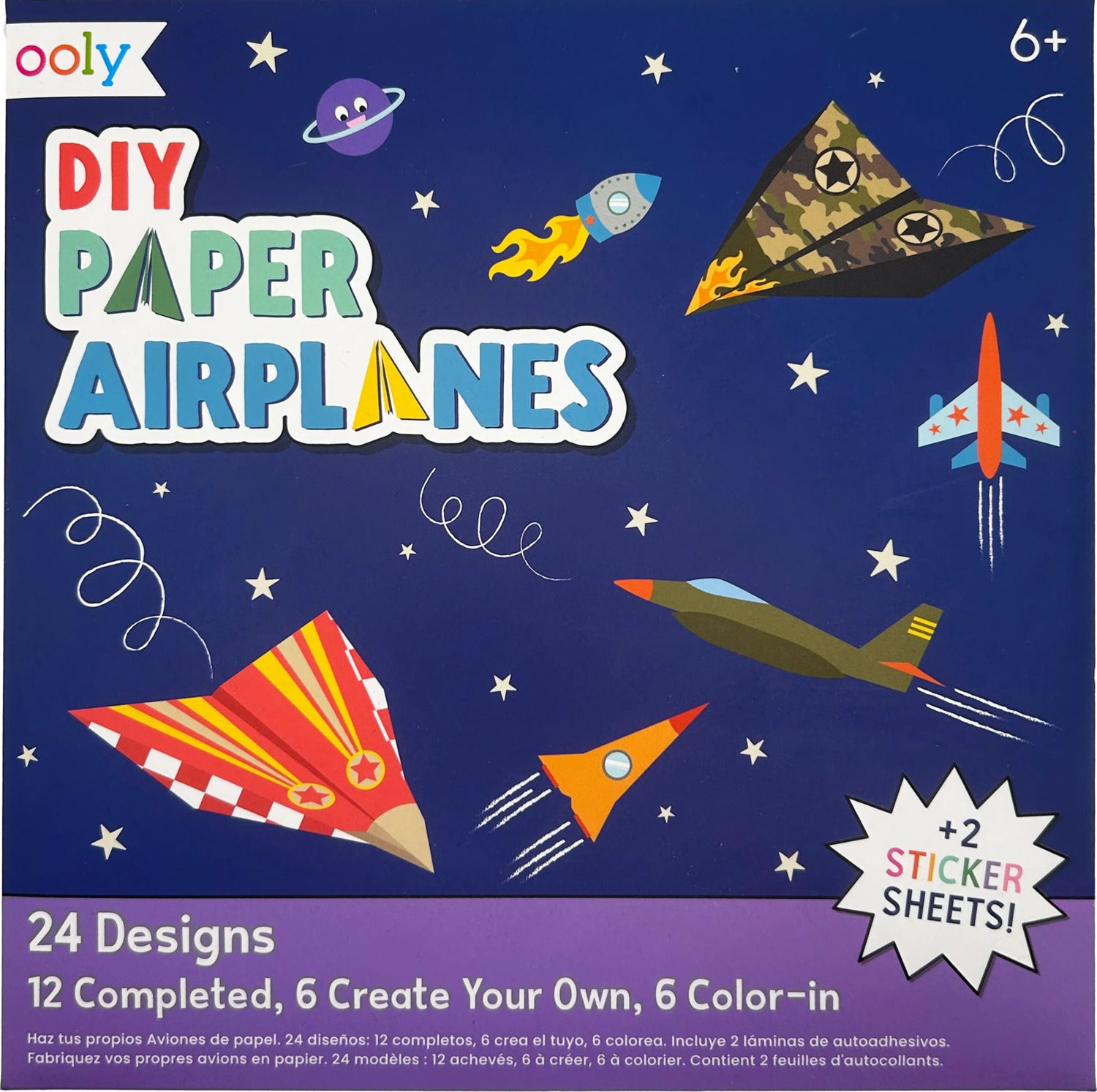 DIY Paper Airplanes Activity Kit