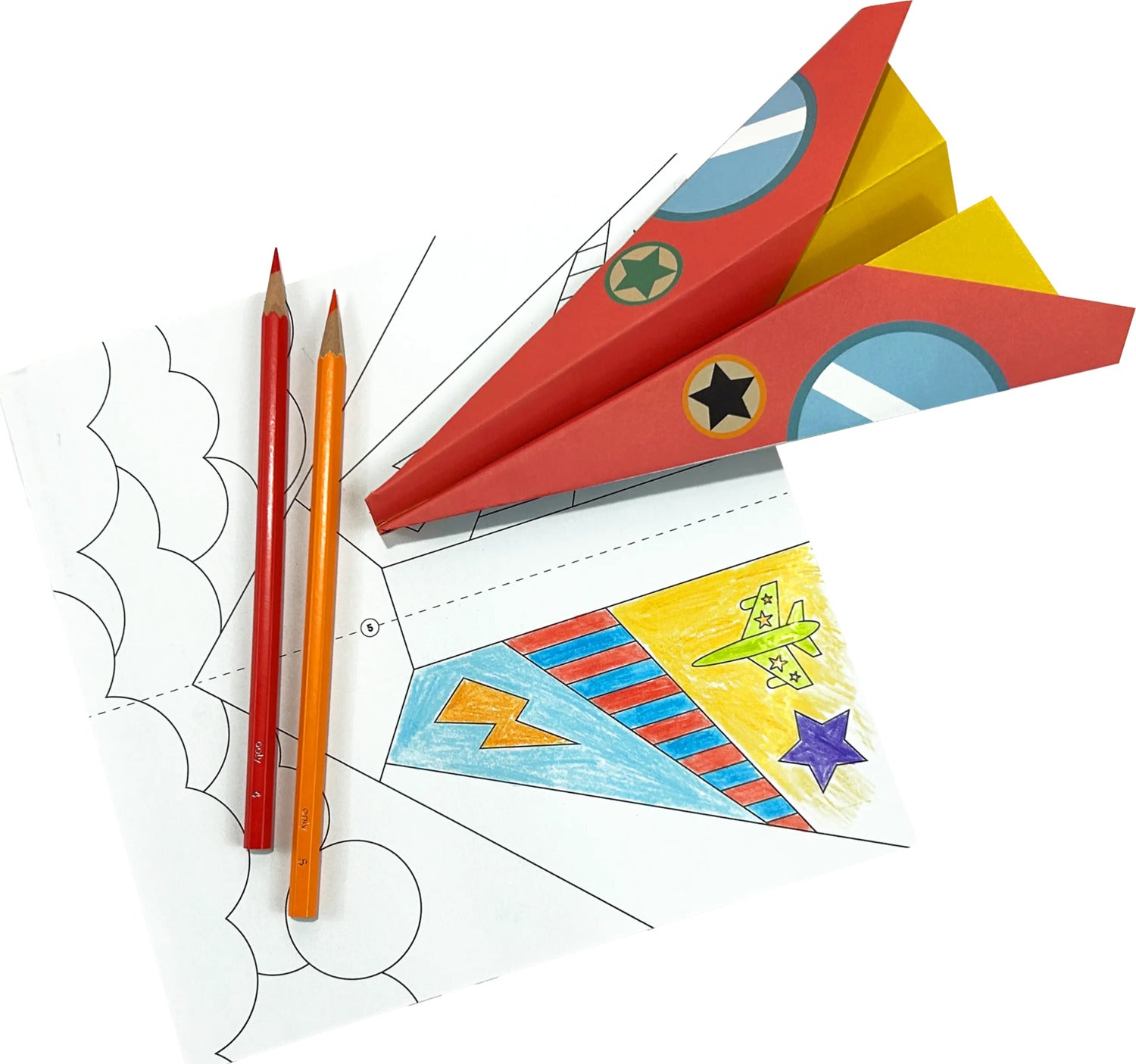 DIY Paper Airplanes Activity Kit