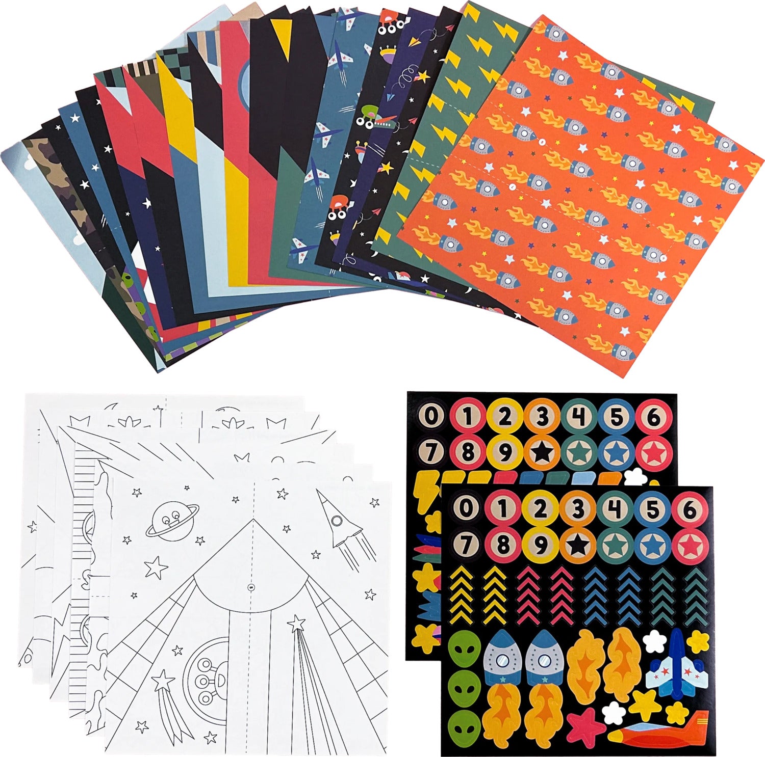 DIY Paper Airplanes Activity Kit