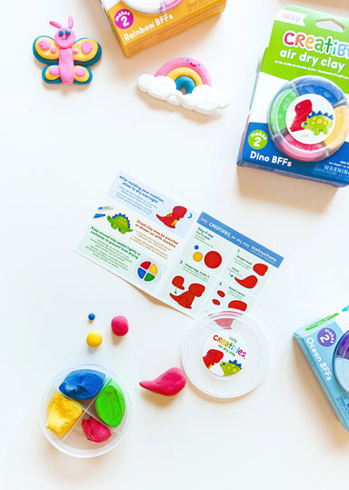 Creatibles Mini Air Dry Clay Kit - Dino BFFs