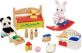 Calico Critters Baby's Toy Box -Snow Rabbit & Panda Babies