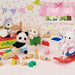 Calico Critters Baby's Toy Box -Snow Rabbit & Panda Babies