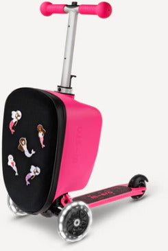 Micro Scooter Luggage Junior LED Patch & Play Mermaid Pink