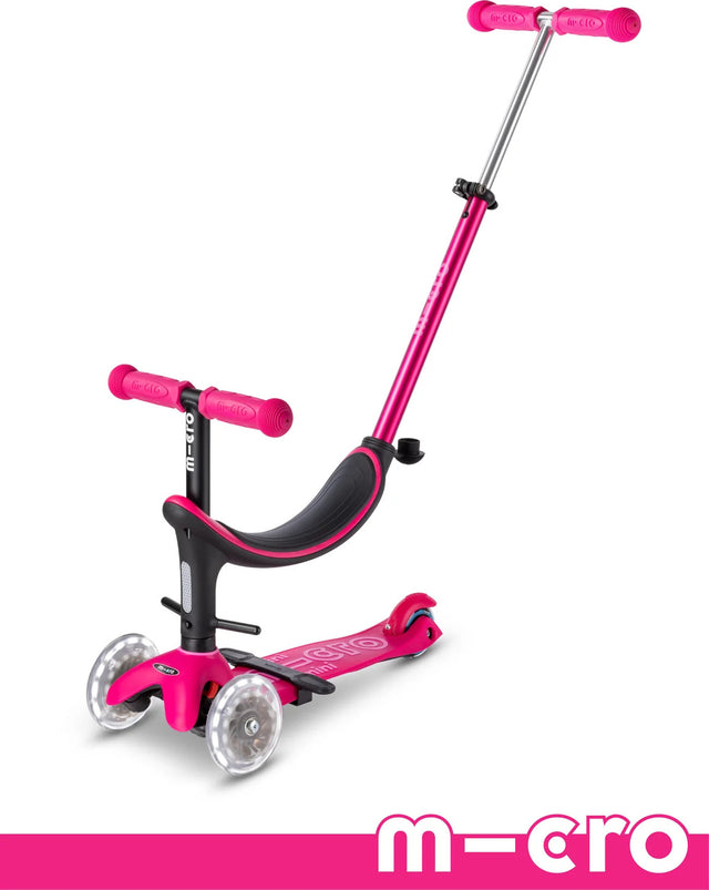 Micro Mini2Grow LED Scooter (Pink)