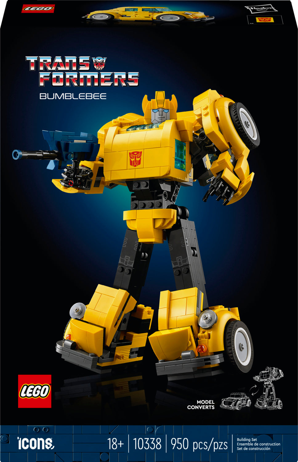 LEGO® Icons Transformers Bumblebee