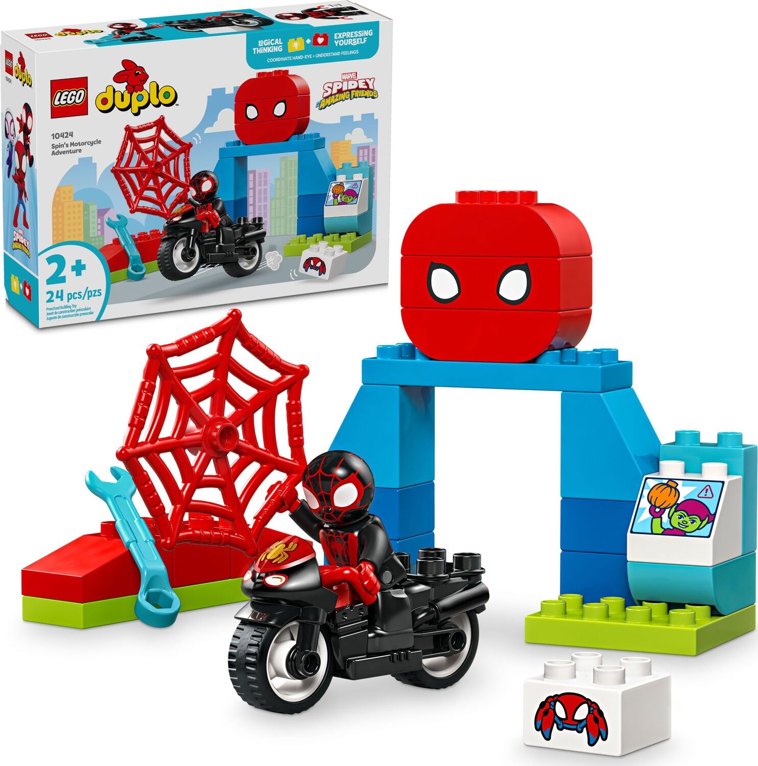 LEGO DUPLO Disney: Spin's Motorcycle Adventure