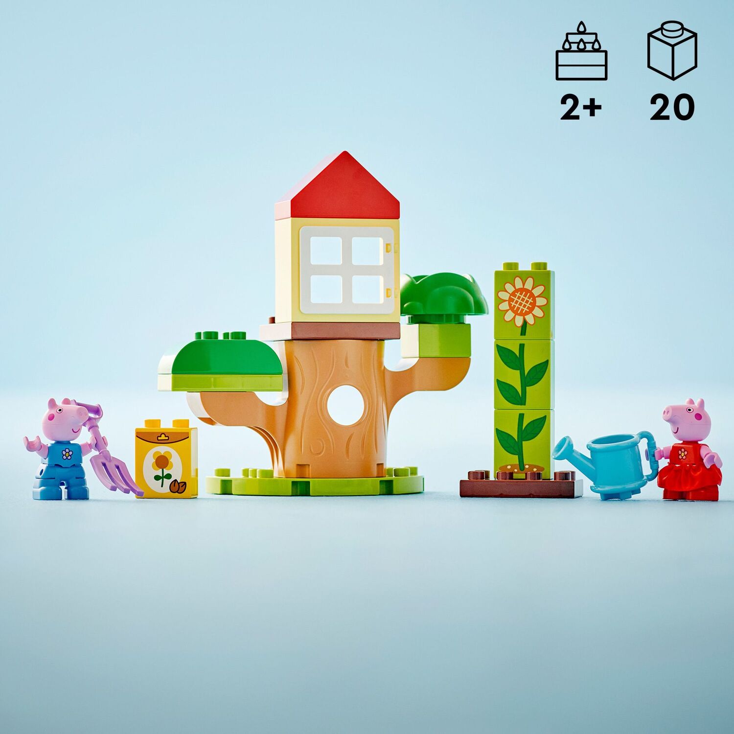 LEGO DUPLO: Peppa Pig Garden and Tree House