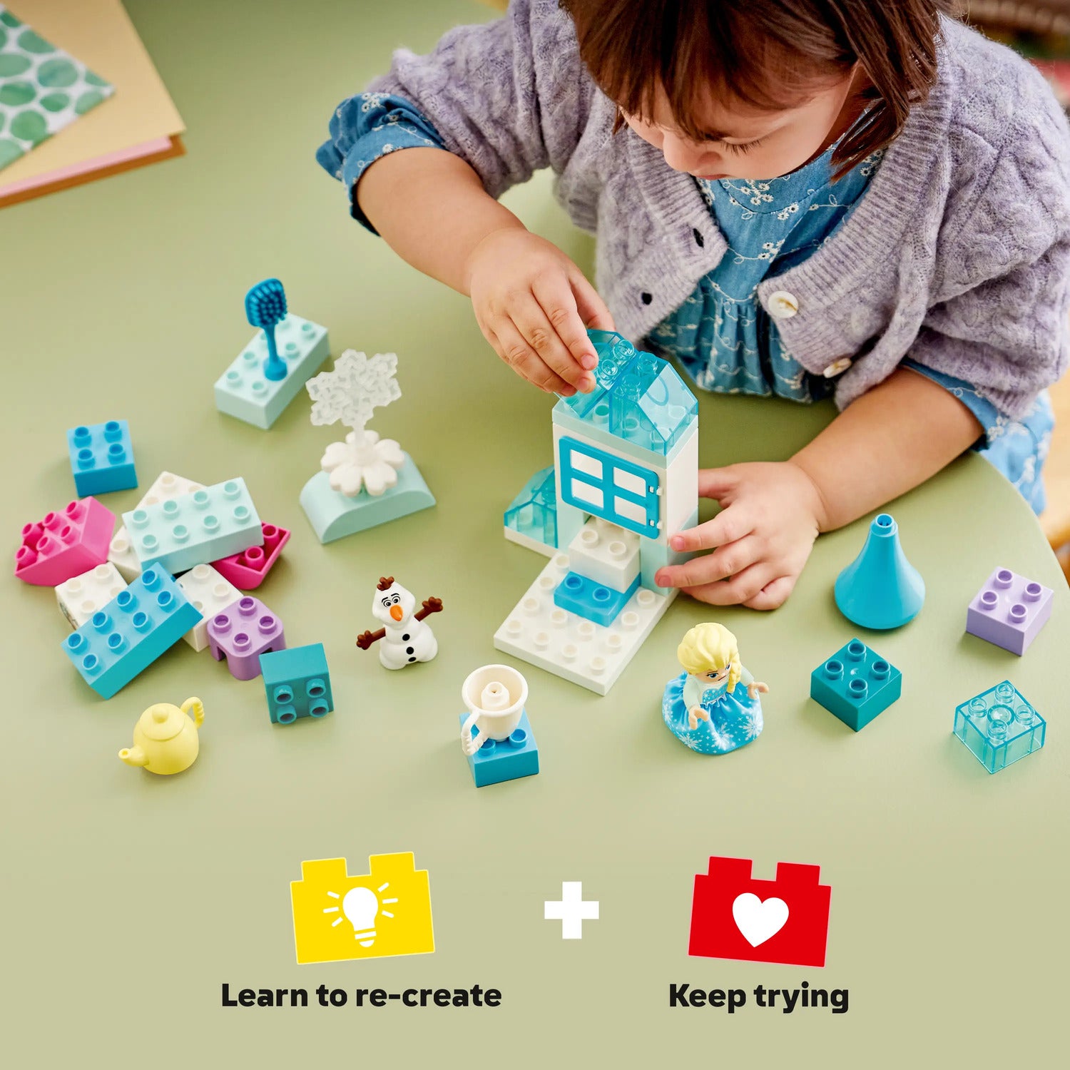 LEGO® DUPLO® | Disney Frozen Creative Box with Elsa and Olaf
