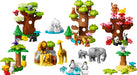 LEGO® DUPLO® Wild Animals of the World Toy Set