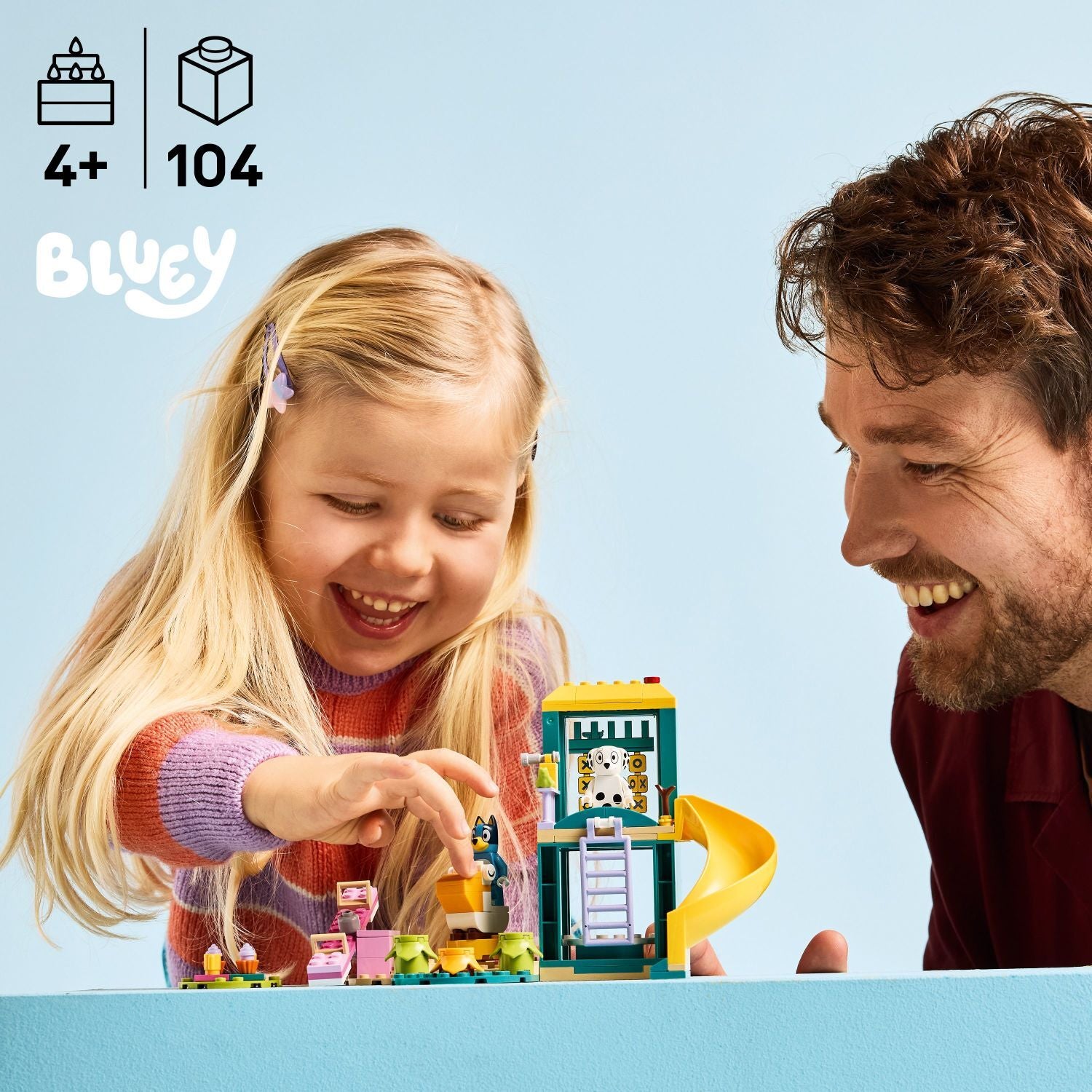 LEGO Bluey: Playground Fun with Bluey and Chloe