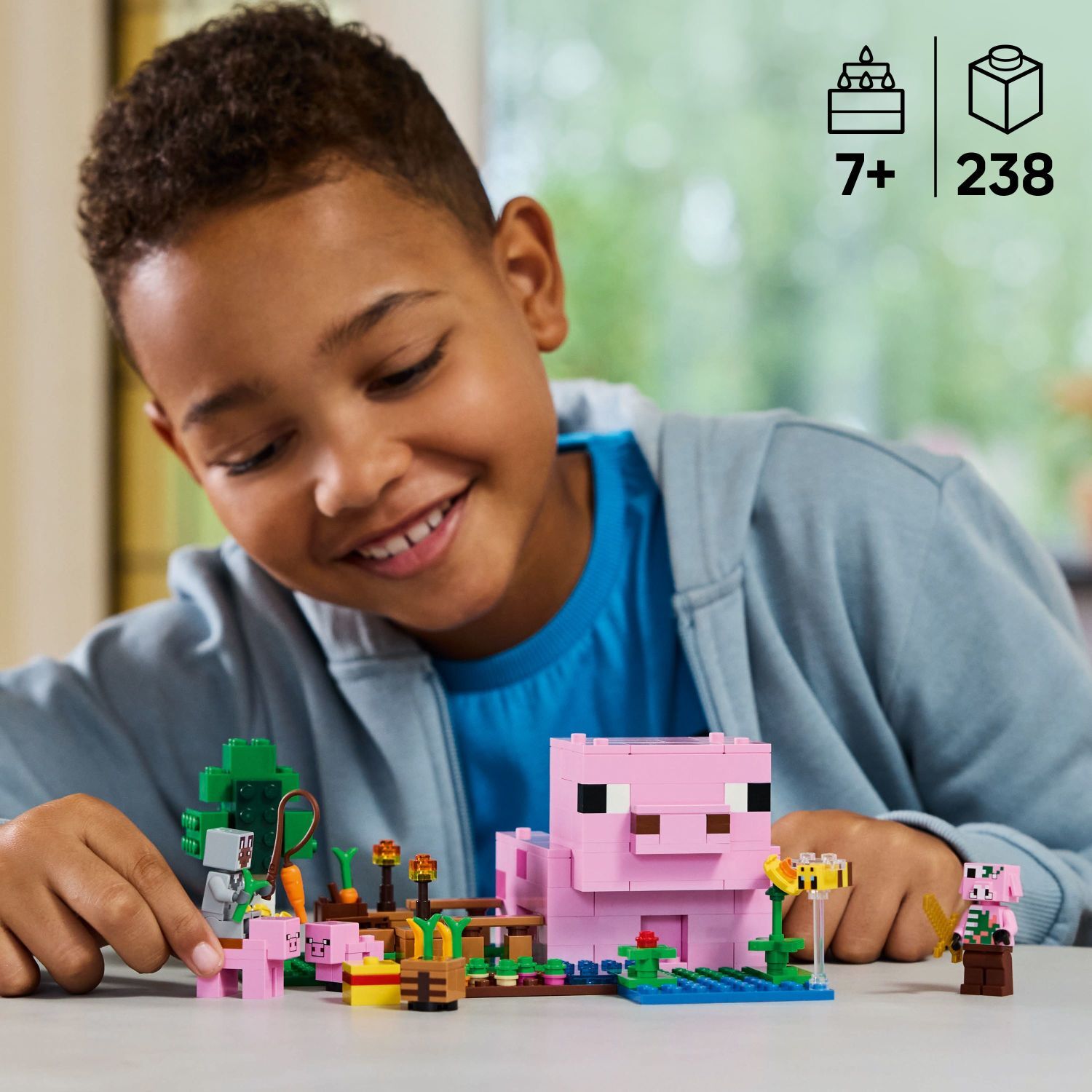 LEGO Minecraft: The Baby Pig House