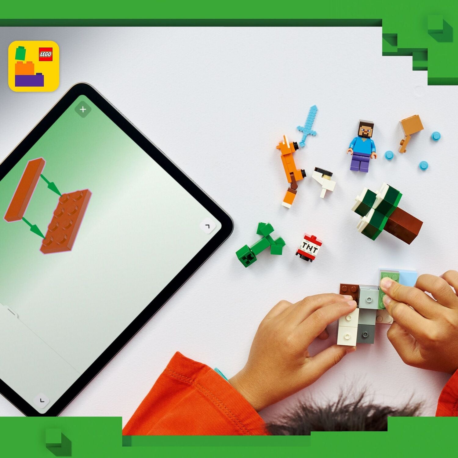 LEGO Minecraft: Steve's Taiga Adventure