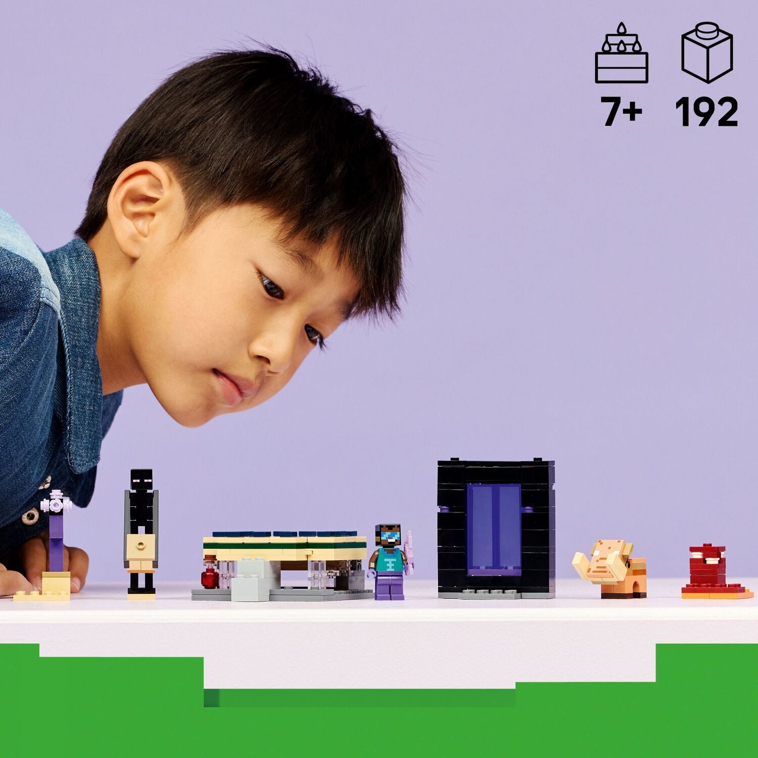 LEGO Minecraft: Nether & End Portal Journey