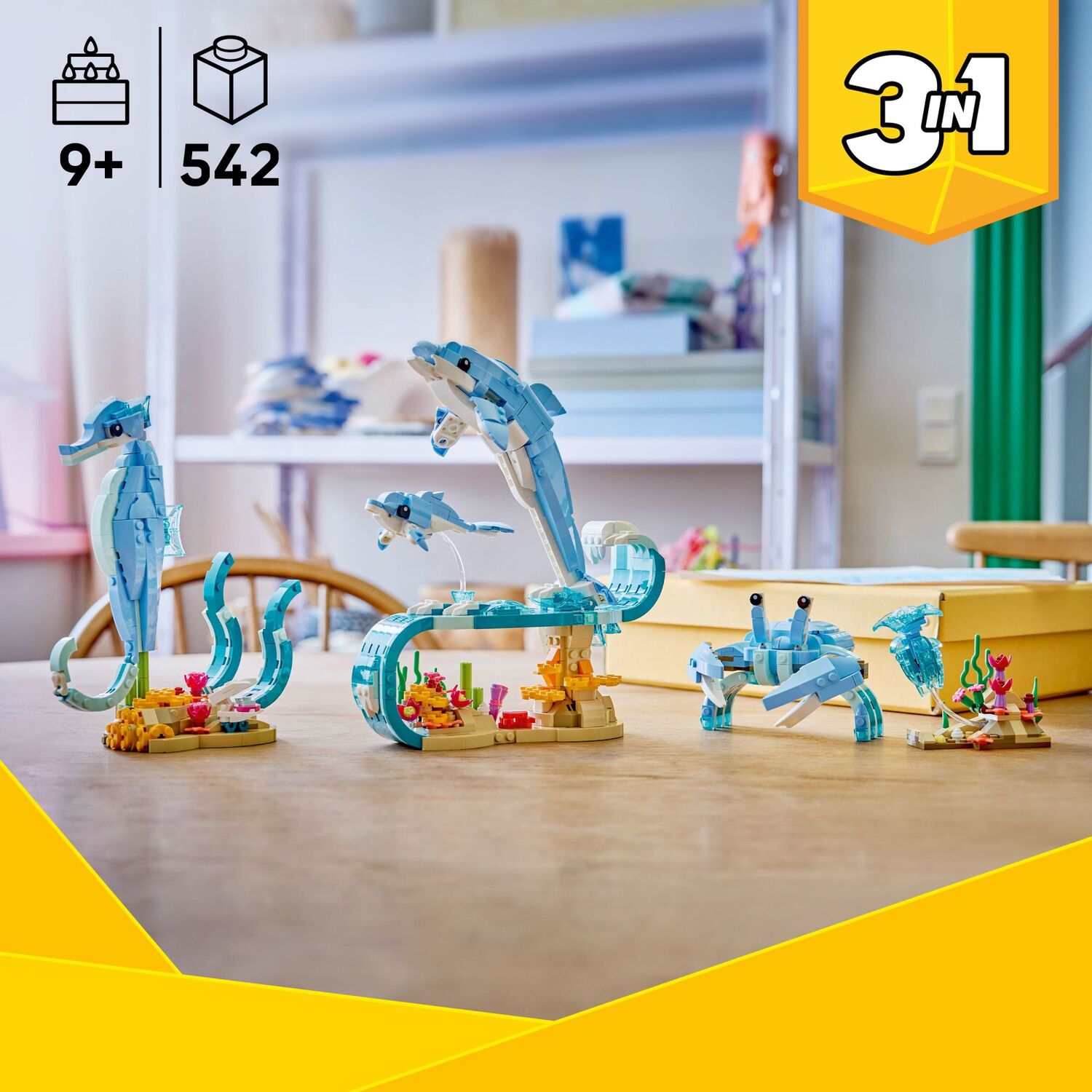 LEGO Creator: Sea Animals: Beautiful Dolphins