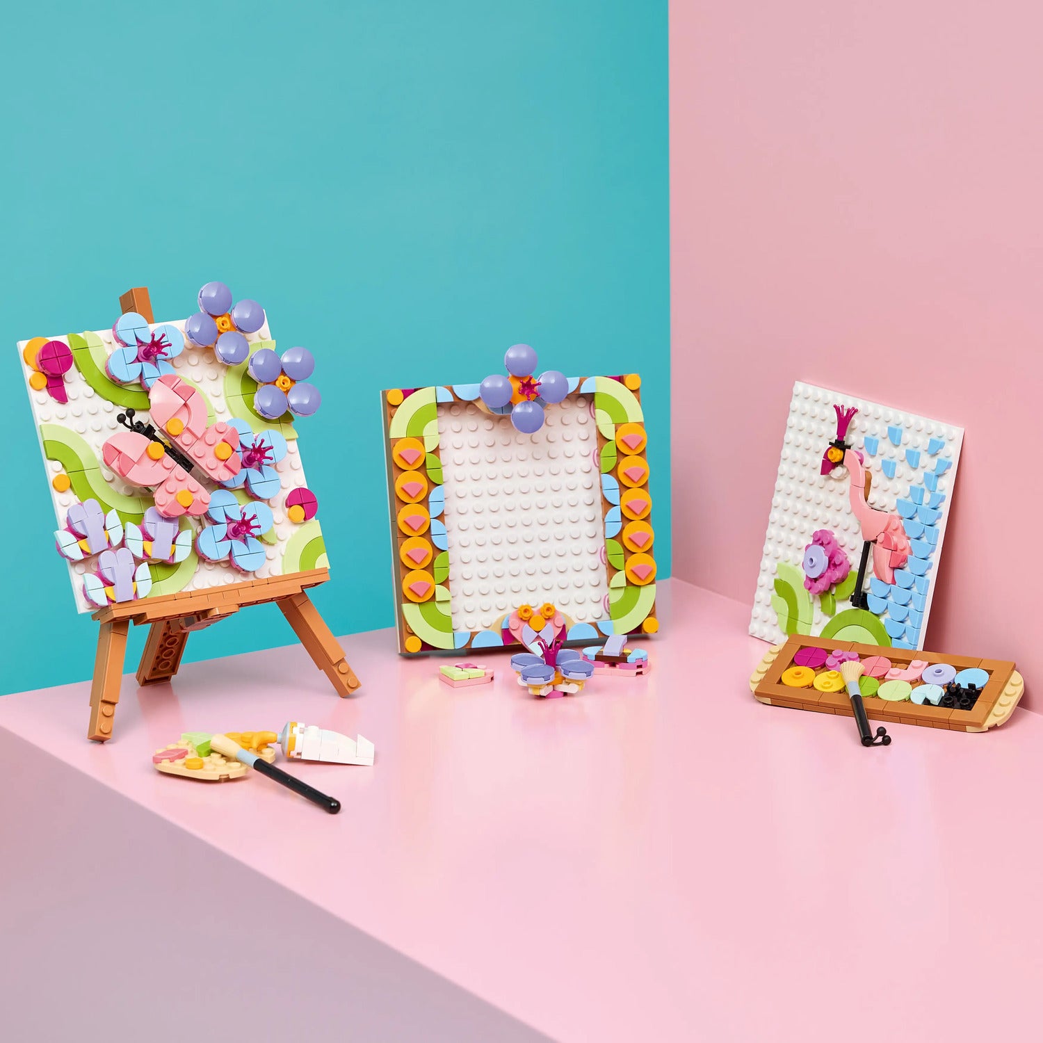 LEGO® Creator Floral Art Decor Painting