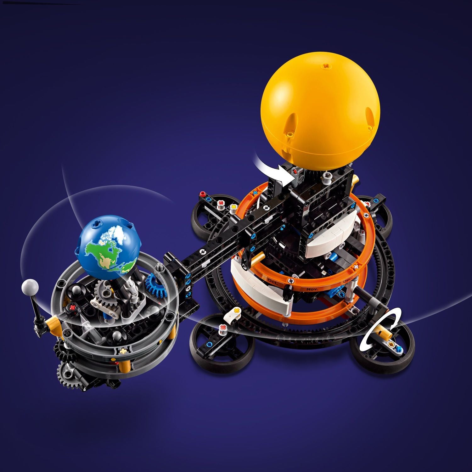 LEGO® Technic: Planet Earth and Moon in Orbit