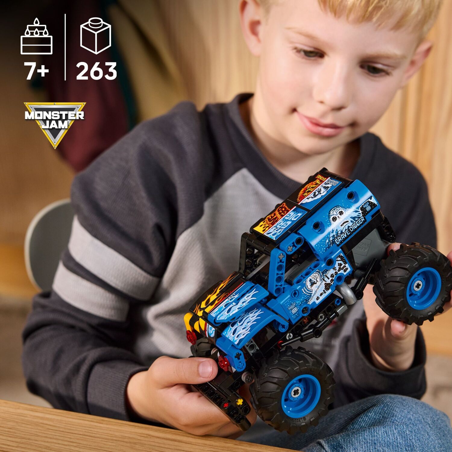 LEGO Technic: Monster Jam™ Grave Digger™ Fire and Ice