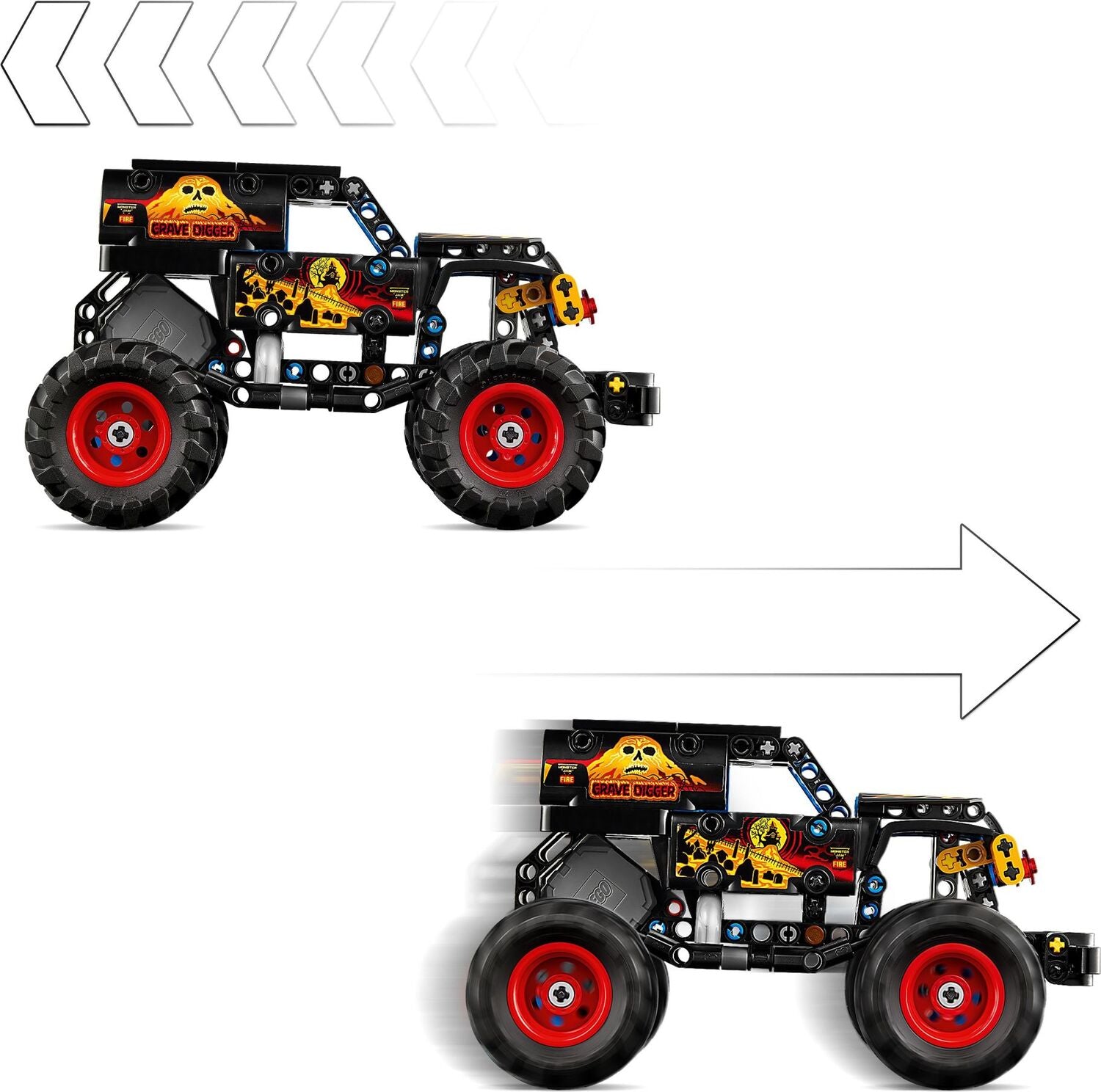 LEGO Technic: Monster Jam™ Grave Digger™ Fire and Ice