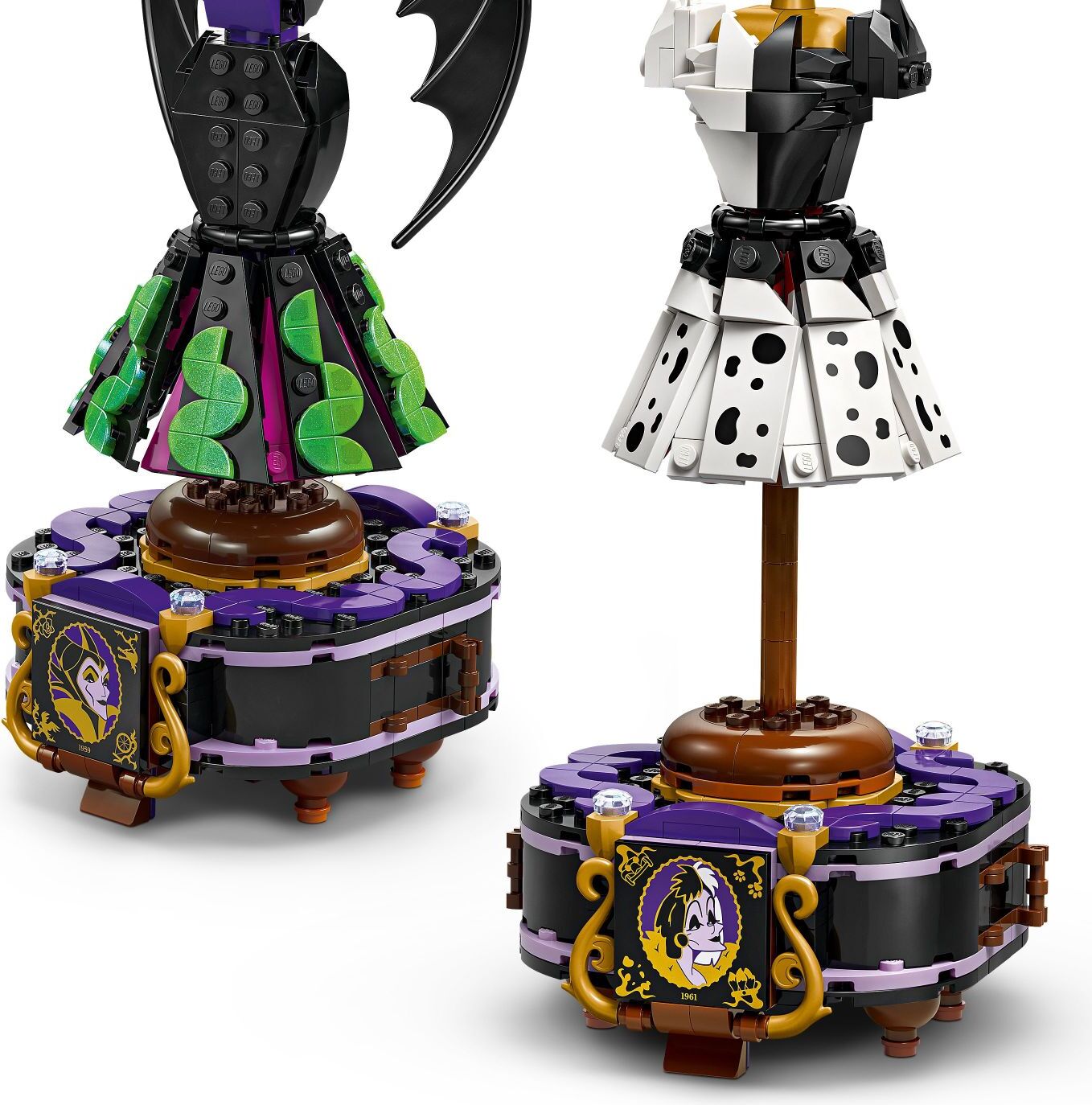 LEGO Disney Classic: Maleficent's and Cruella De Vil's Dresses