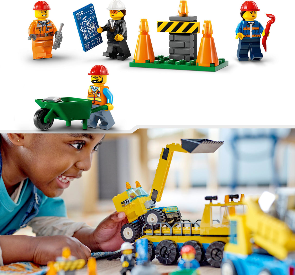 LEGO® City Construction Trucks & Wrecking Ball