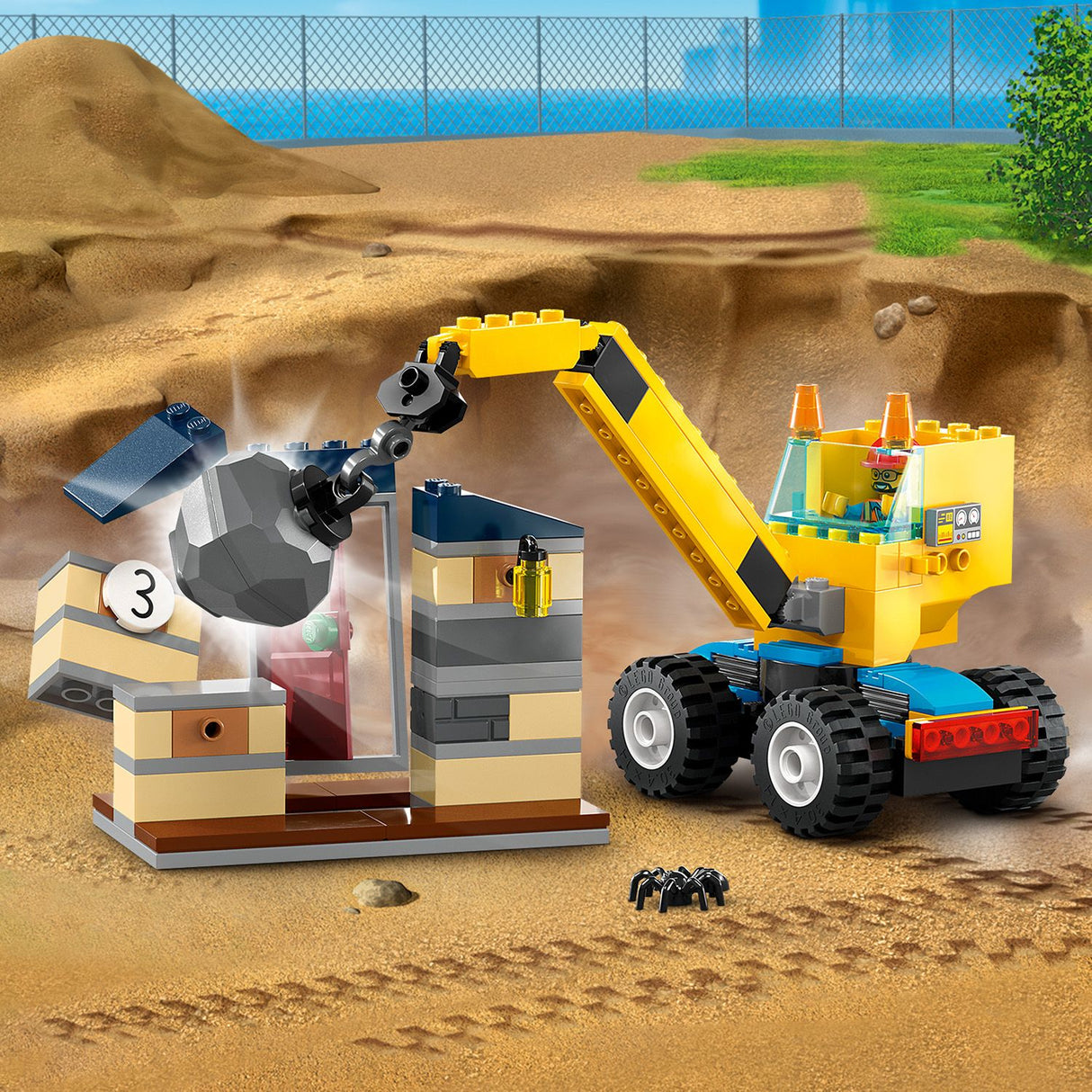 LEGO® City Construction Trucks & Wrecking Ball