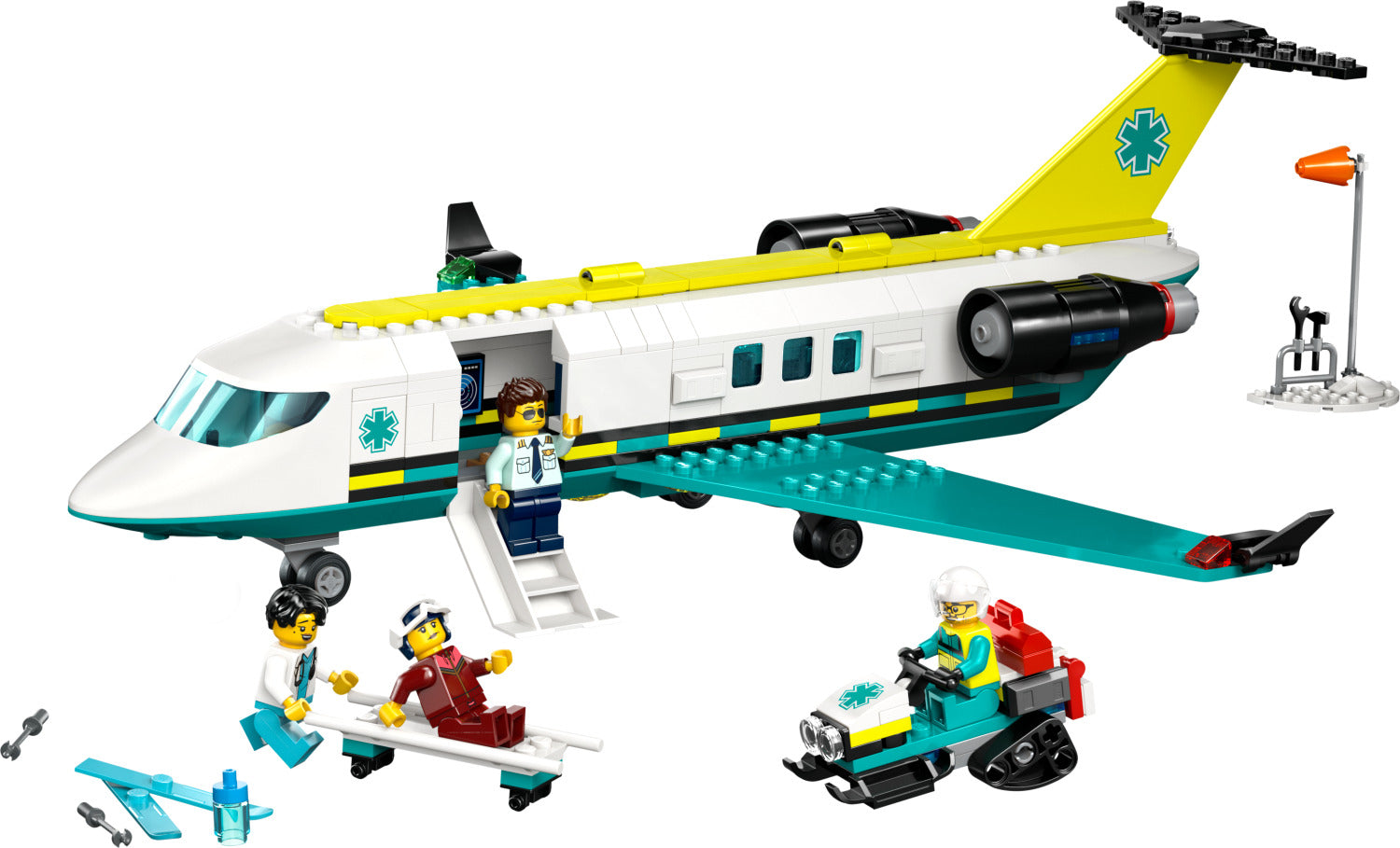 LEGO City Big Vehicles: Emergency Air Ambulance Airplane