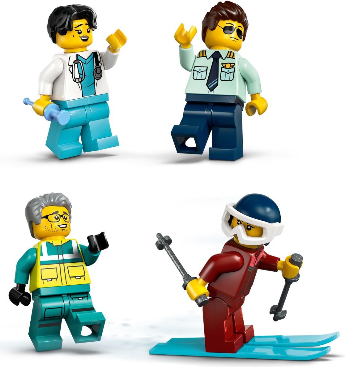 LEGO City Big Vehicles: Emergency Air Ambulance Airplane