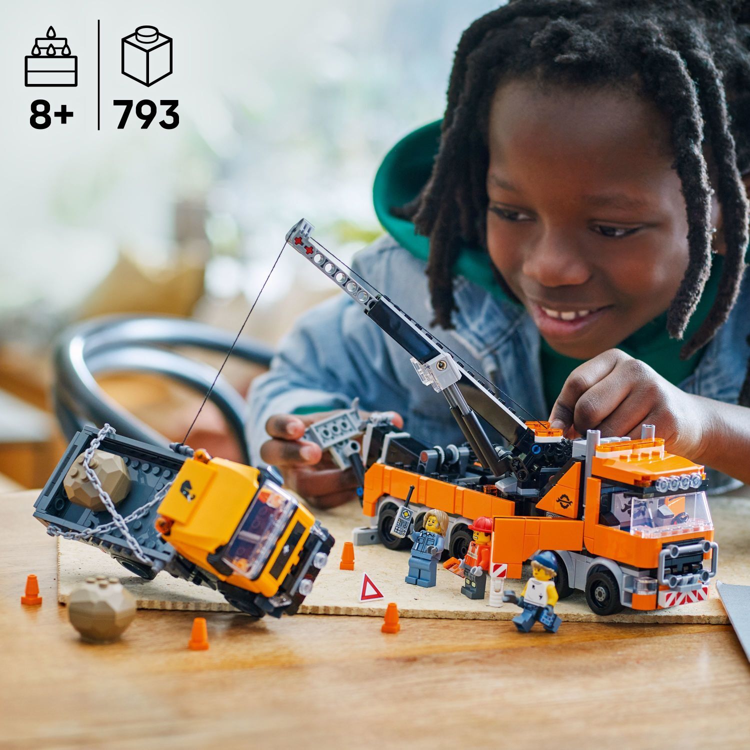 LEGO City Big Vehicles: Heavy-Duty Recovery Tow Truck with Crane