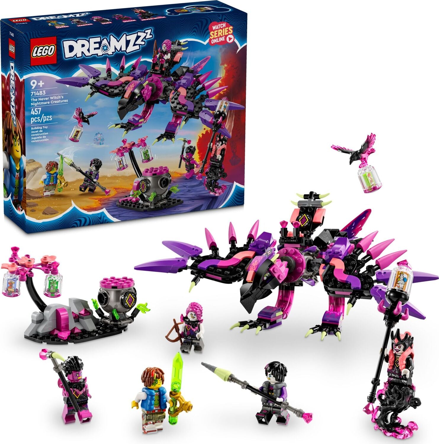 LEGO DREAMZzz: The Never Witch's Nightmare Creatures