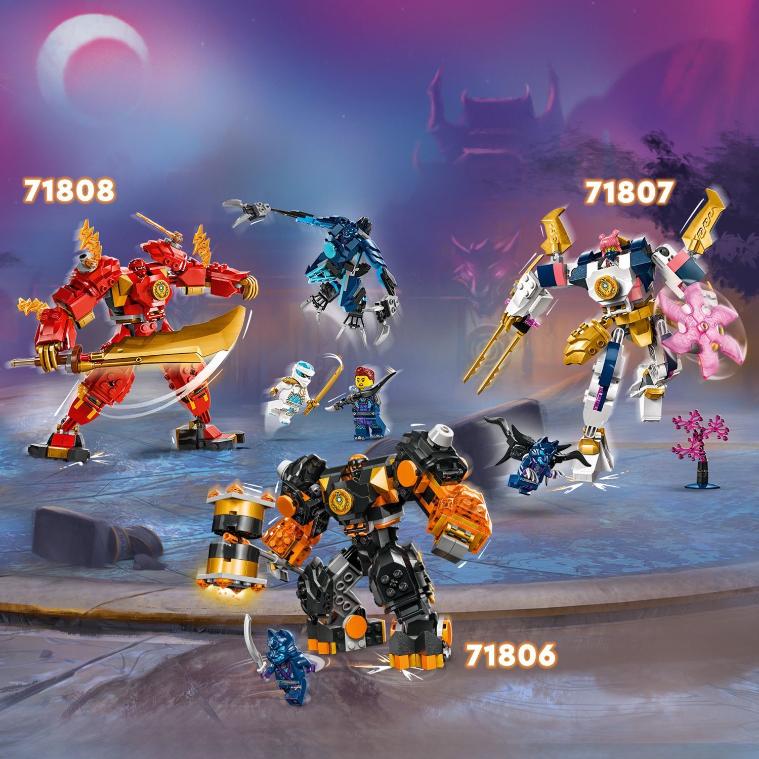 LEGO® NINJAGO® Cole's Elemental Earth Mech