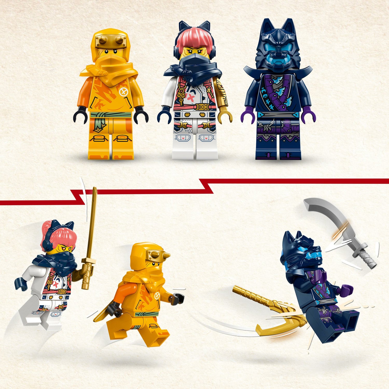 LEGO NINJAGO Young Dragon Riyu Toy Set