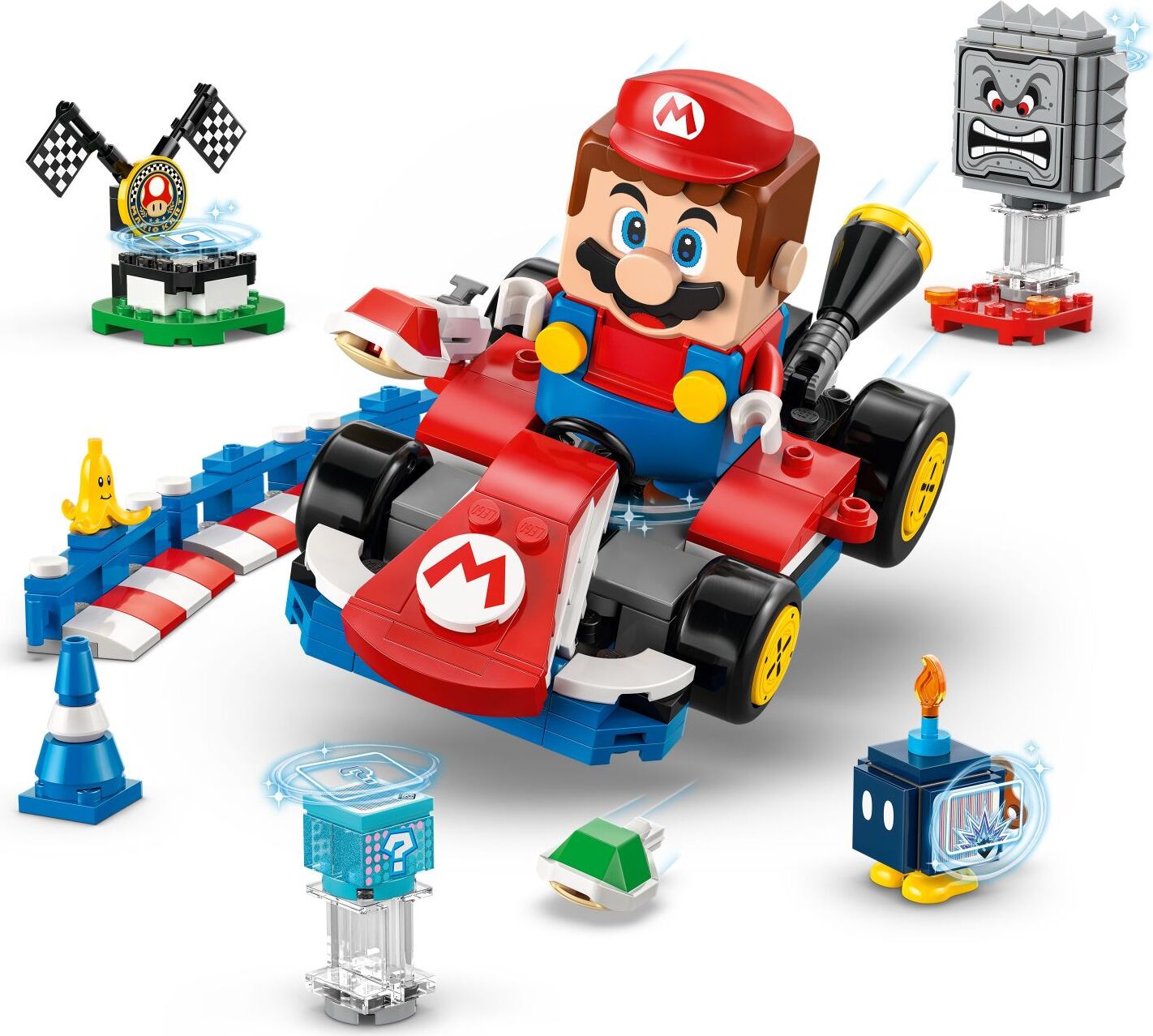 LEGO Super Mario: Mario Kart™ – Interactive LEGO® Mario™ & Standard Kart