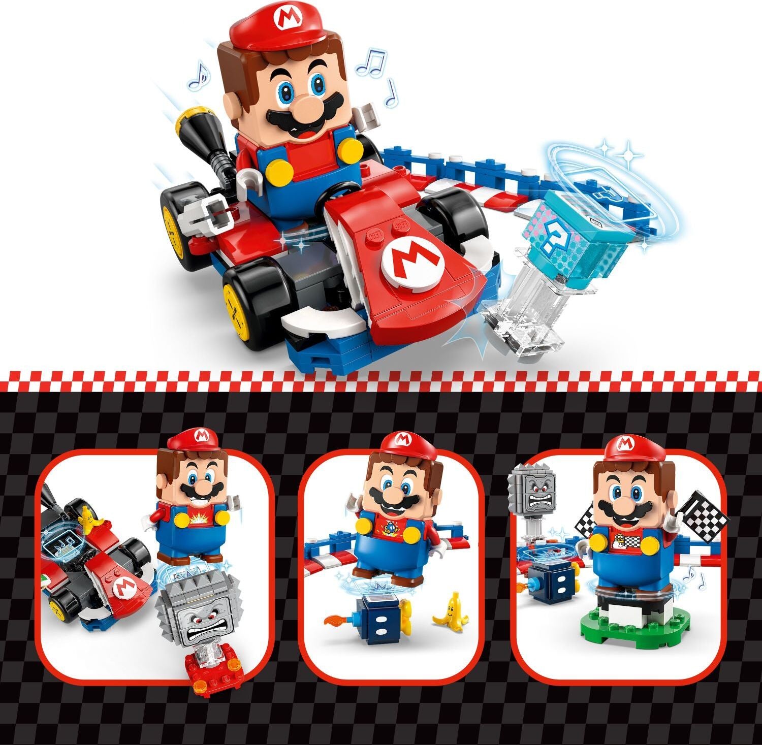 LEGO Super Mario: Mario Kart™ – Interactive LEGO® Mario™ & Standard Kart