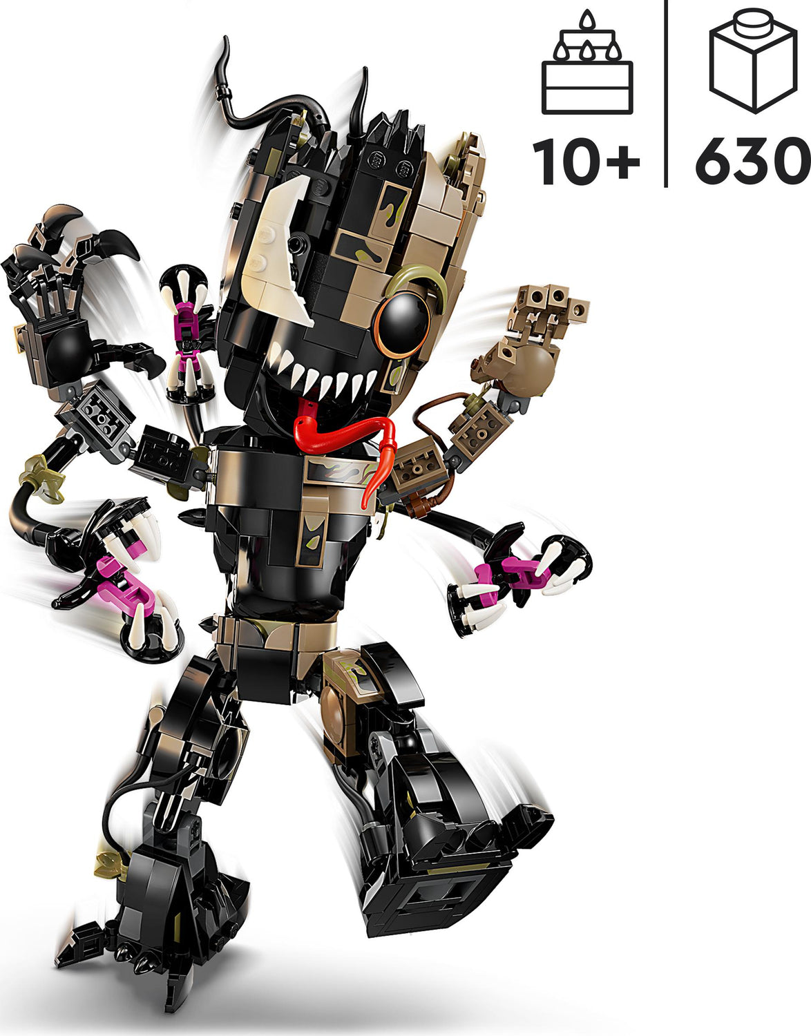 LEGO® Marvel Venomised Groot Toy Figure Set