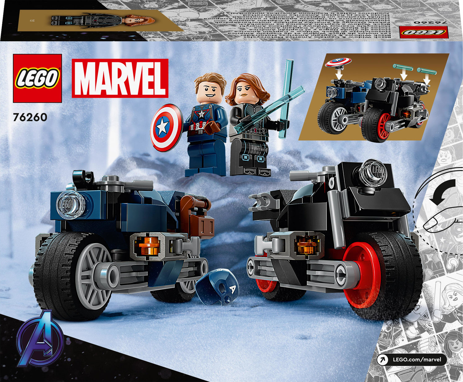 Lego marvel motorcycle sale