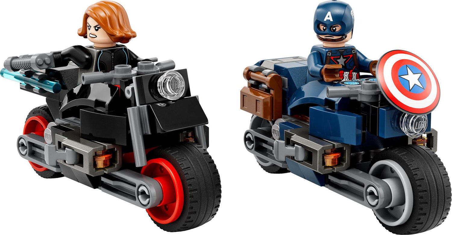 LEGO® Marvel Super Heroes Marvel Black Widow & Captain America Motorcycles