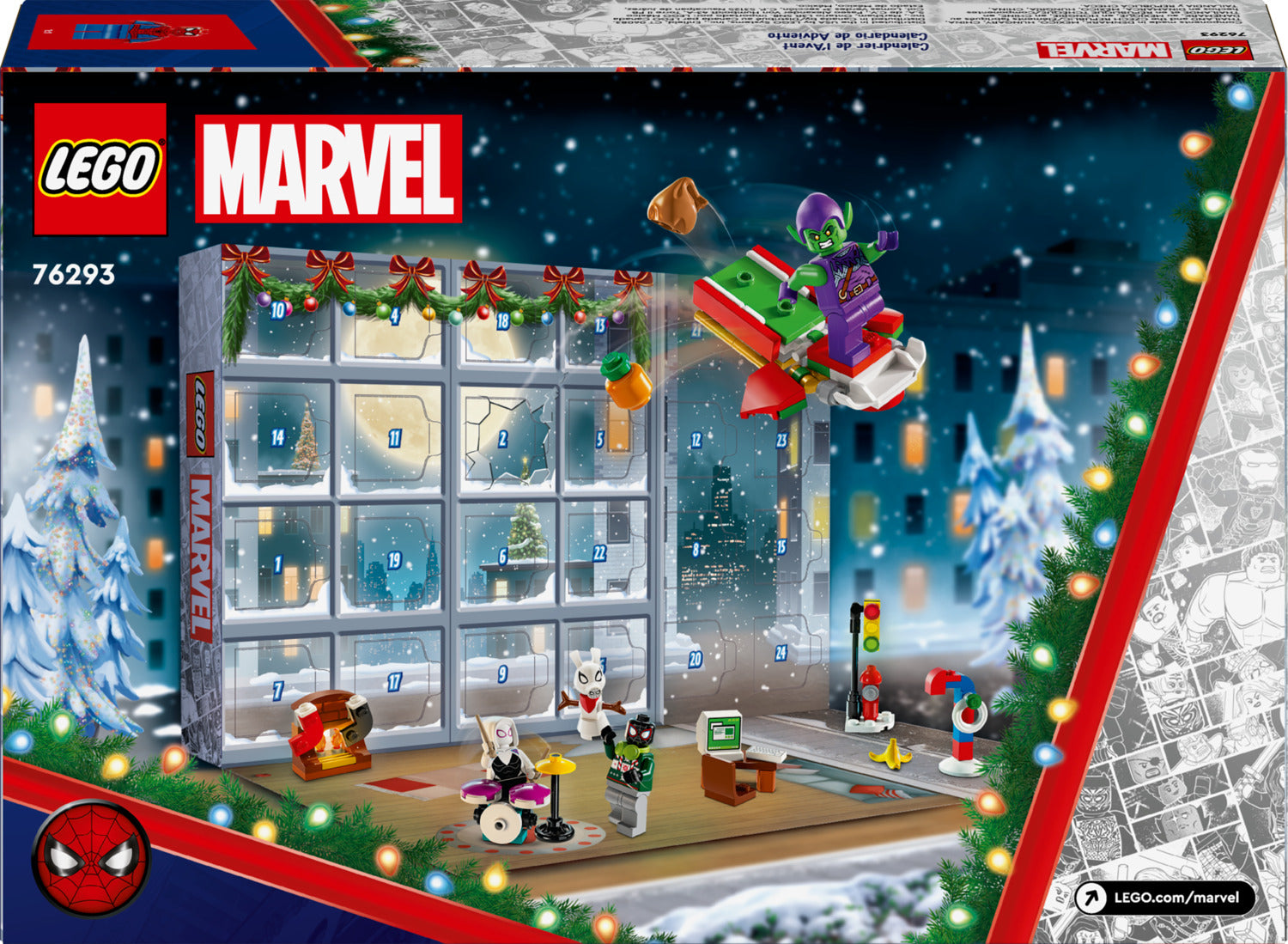 LEGO® Super Heroes Spider-Man 2024 Advent Calendar