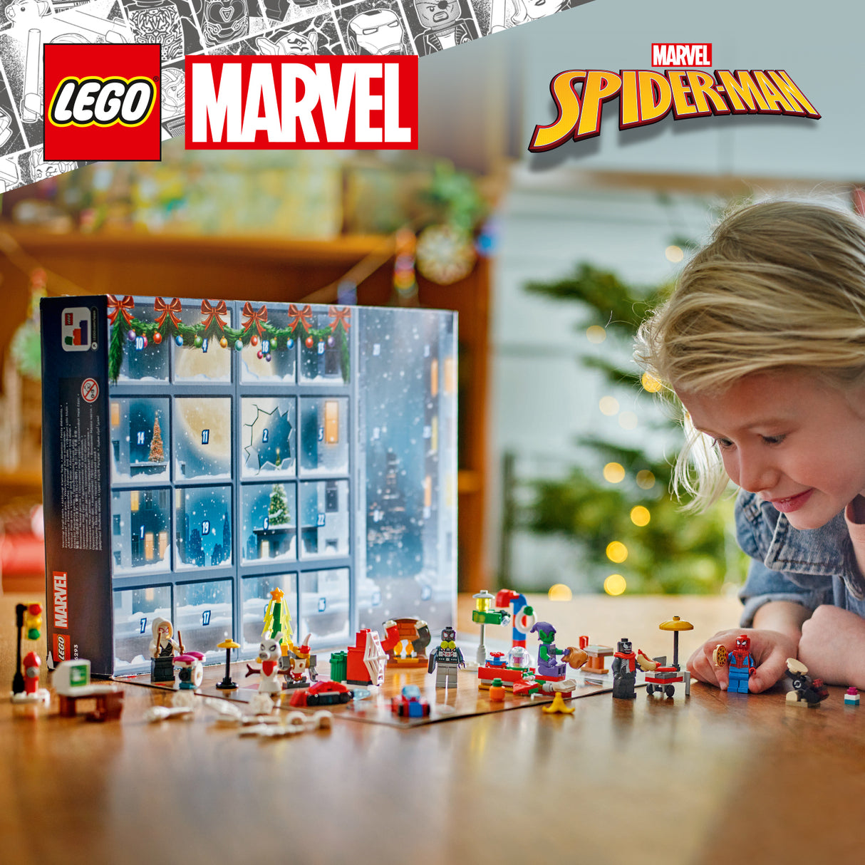 LEGO® Super Heroes Spider-Man 2024 Advent Calendar