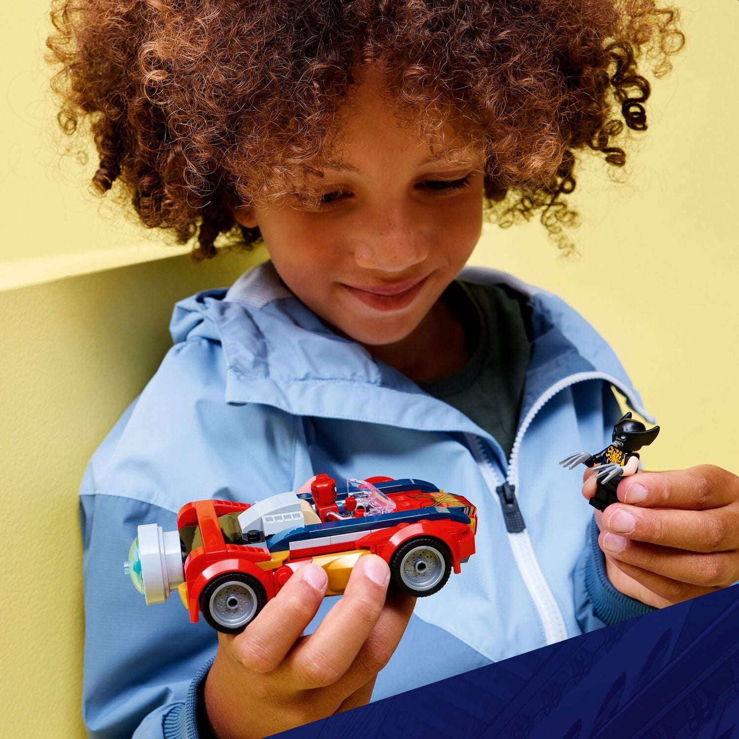 LEGO Super Heroes Marvel: Spider-Man Car vs. Venomized Wolverine