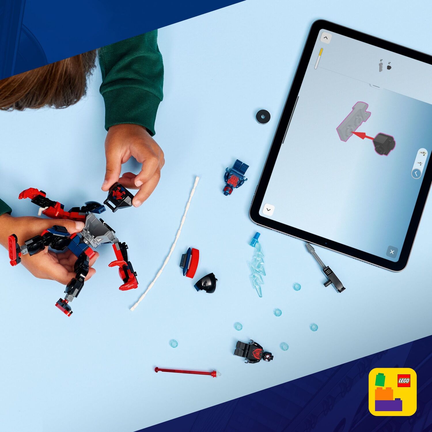 LEGO Super Heroes Marvel: Miles Morales Mech vs. Spider-Man 2099