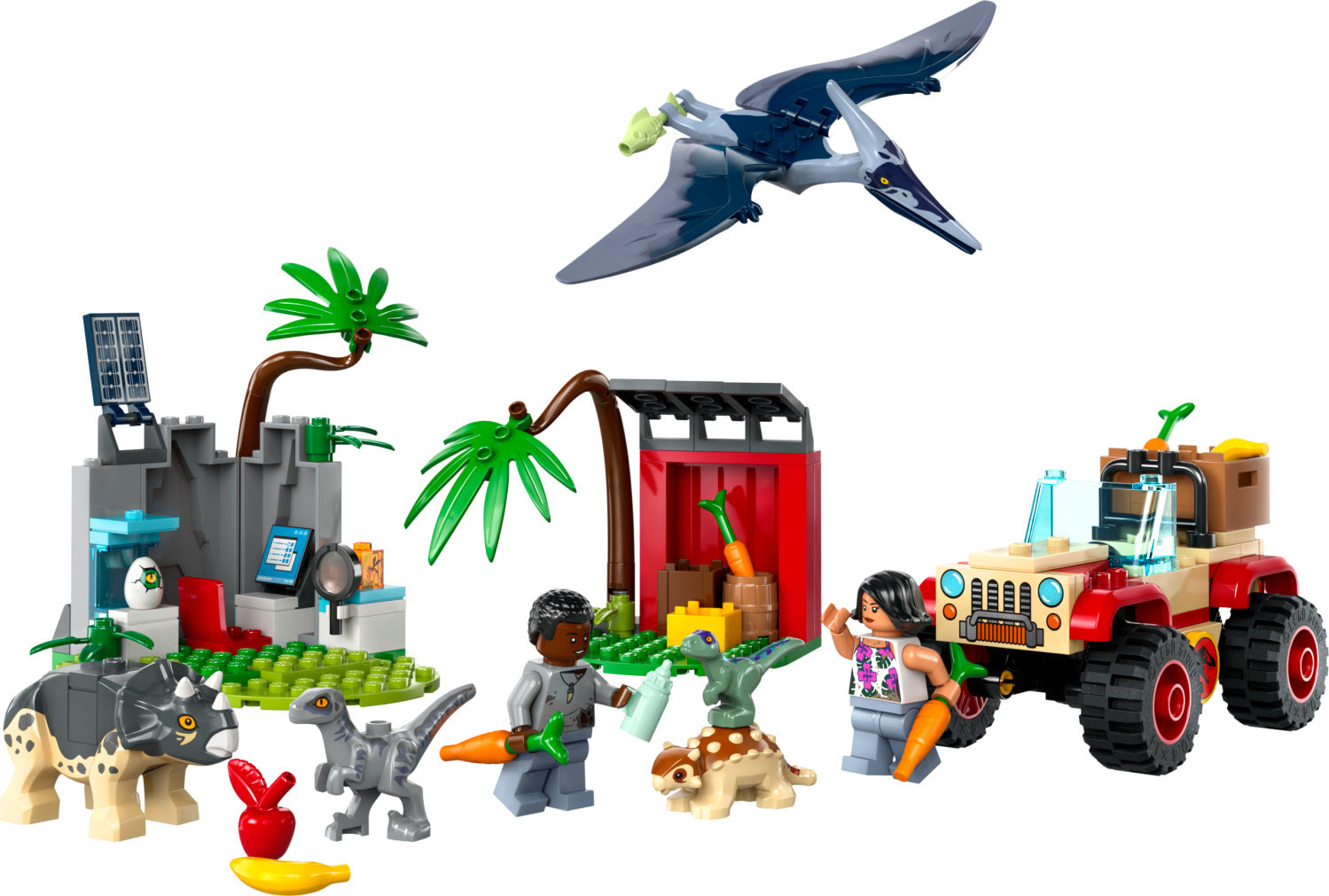 LEGO® Jurassic World™ Baby Dinosaur Rescue Center