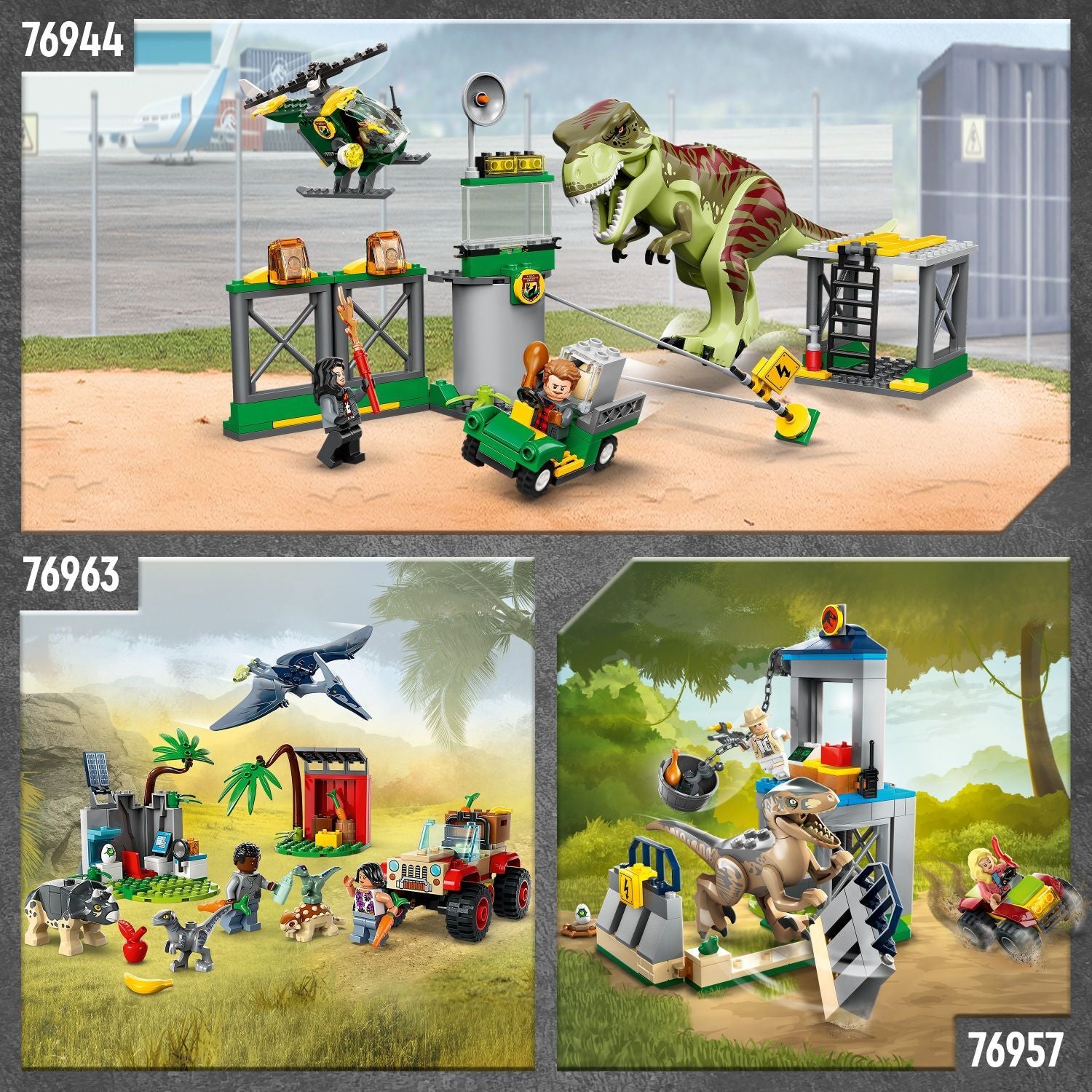 LEGO® Jurassic World™ Baby Dinosaur Rescue Center