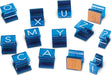 Uppercase Alphabet Stamps Set
