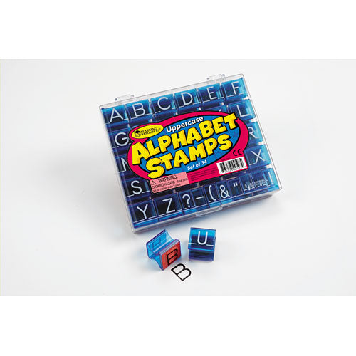 Uppercase Alphabet Stamps Set